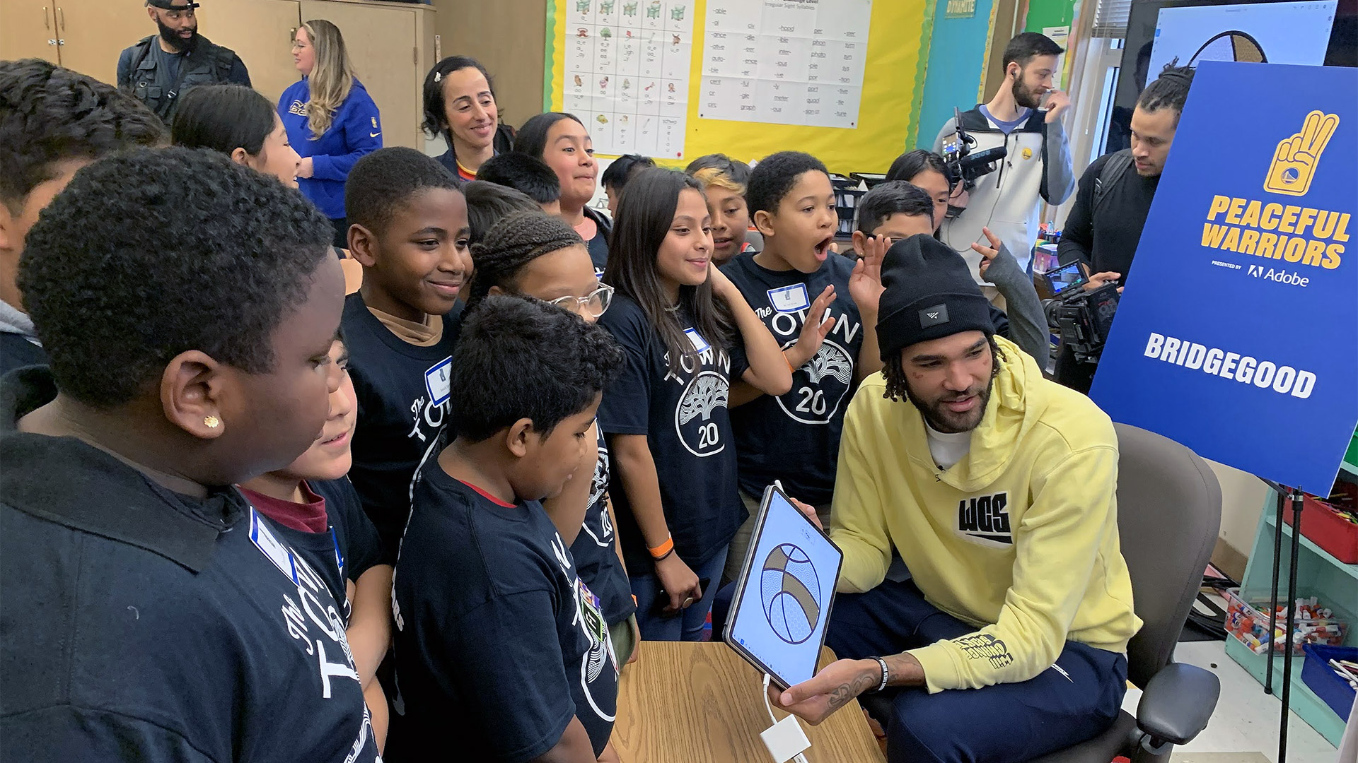 Warriors x Adobe x BRIDGEGOOD, Peaceful Warriors