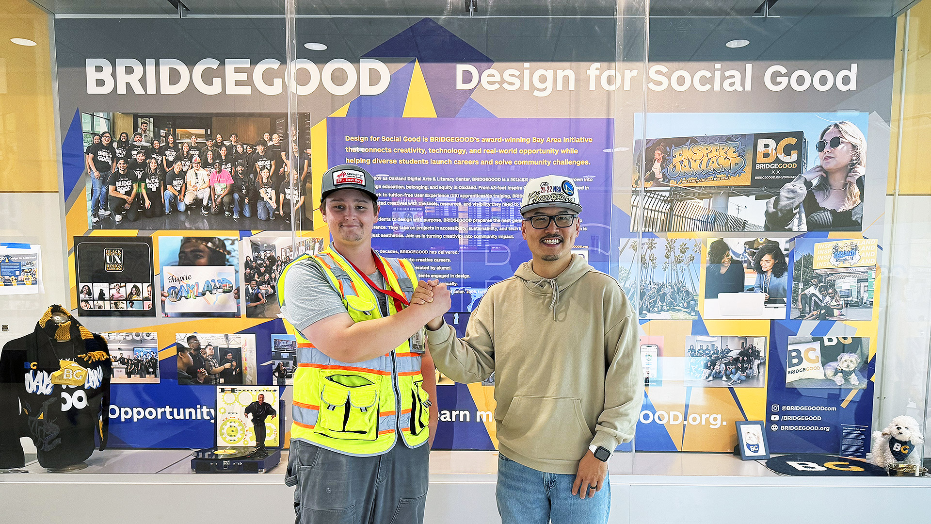 BRIDGEGOOD x Oakland Airport, Design for Social Good